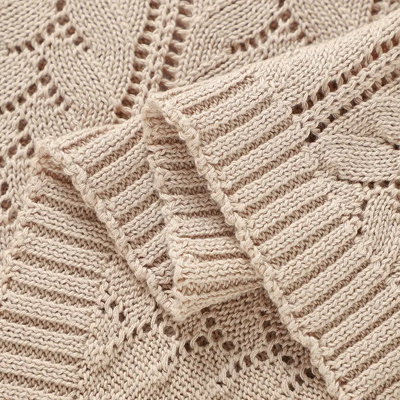 Cotton Newborn Baby Swaddle Blankets 90*70cm Knitted Infantil Netural Sleeping Quilts Bedding Covers Toddler Boys Girls Crib Nap