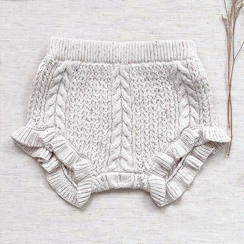 Autumn Winter Kids Baby Boys Girls Knit Short Pants Children's Clothing Casual Baby Boys Girls Shorts Children Short Pants