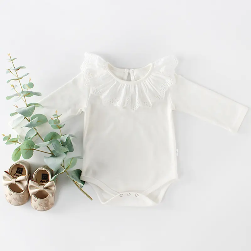 Autumn Baby Girl Romper Long Sleeve Clothes Girls Lace Clothing Newborn Baby Rompers For Girls Jumpsuit Cotton Baby Boys Romper