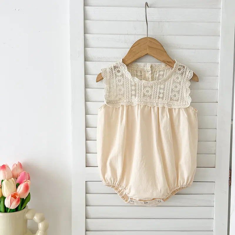 New Summer Sisters Clothes Dress Toddler Baby Bodysuits Kids Party Dress Short Sleeved Cotton Mesh Splicing Girls Princess Dress