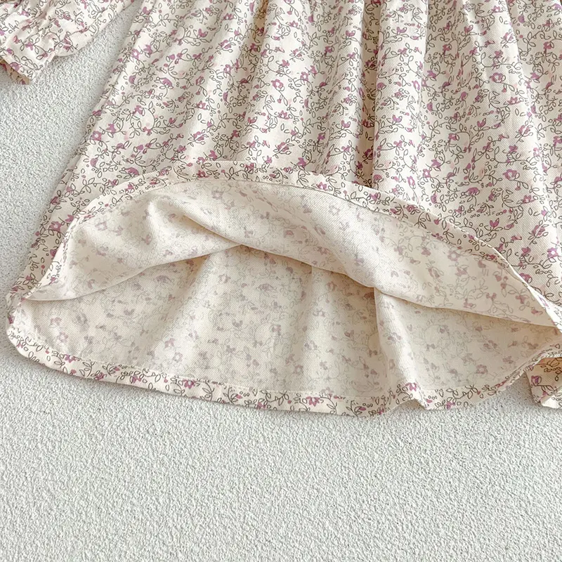 Spring Kids Baby Girls Long Sleeve Sweet Printing Princess Dress New Autumn Kids Baby Girls Dress Children Clothes Dress