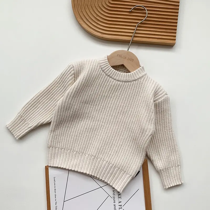 Kids Sweatert Autumn Baby Boys Girls Knit Sweater Clothes Toddler Infant Newborn Knitwear Soft Long Sleeve Baby Pullover Tops