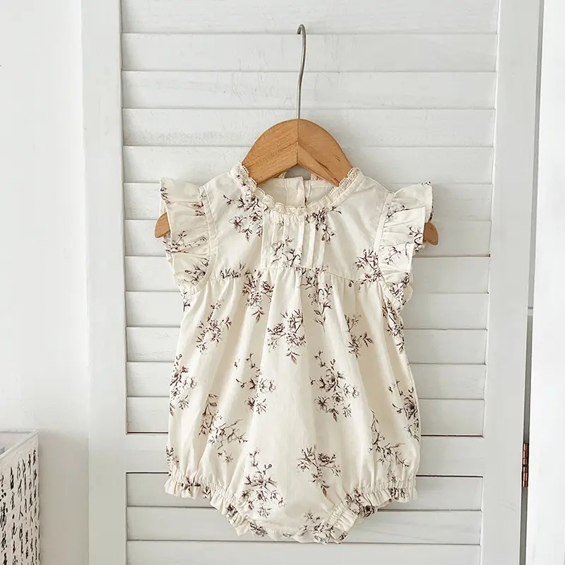 0-7Yrs Toddler Sister Dress Newborn Baby Girl Lace Romper Ruffle Sleeveless Jumpsuit Infant Onepiece Spring Summer Baby Clothes