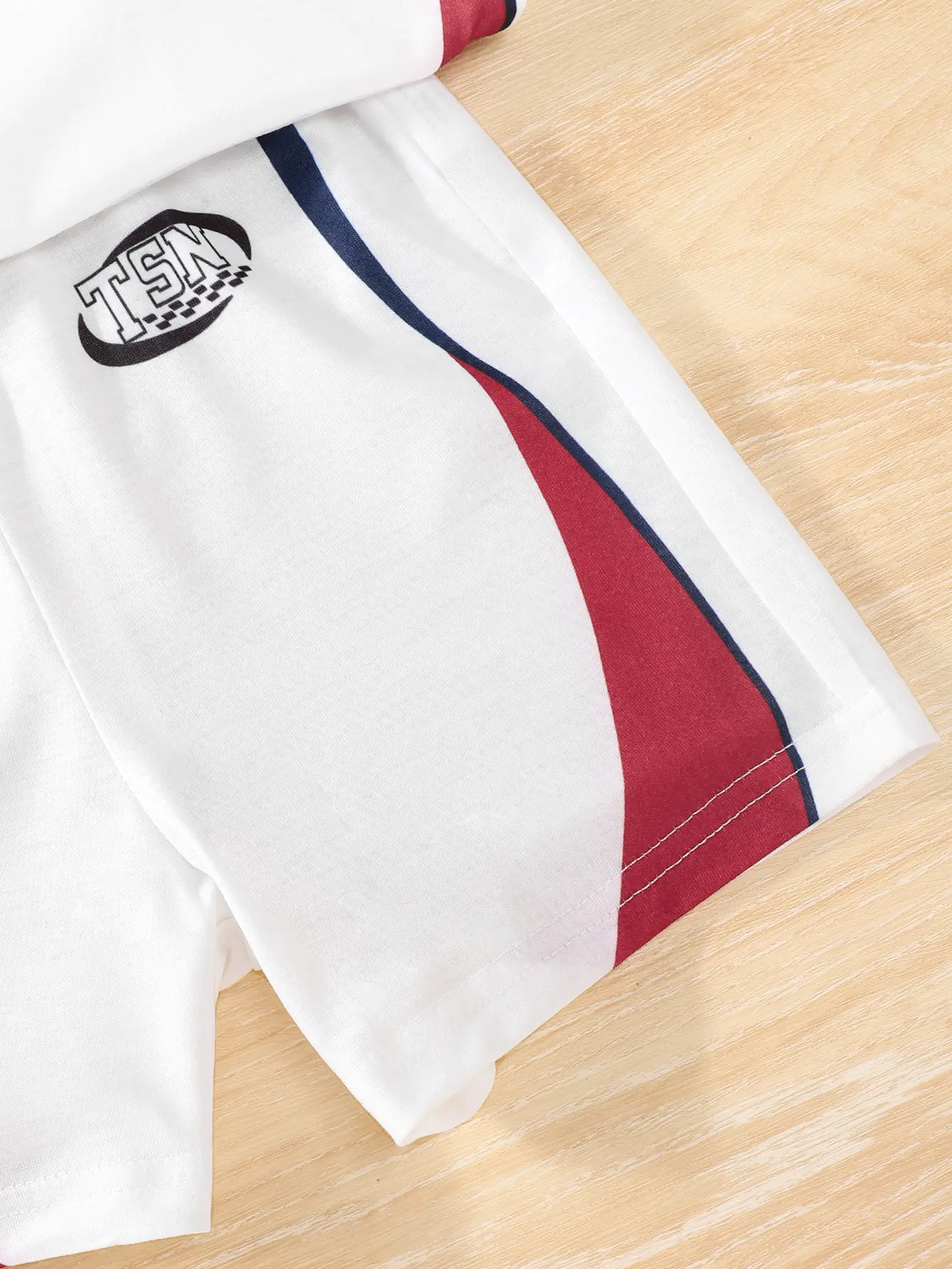 Summer 2-Piece Set, Comfortable And Soft, Loose And Casual, Outdoor, Trendy And Fashionable, Letter Print Boys' Set