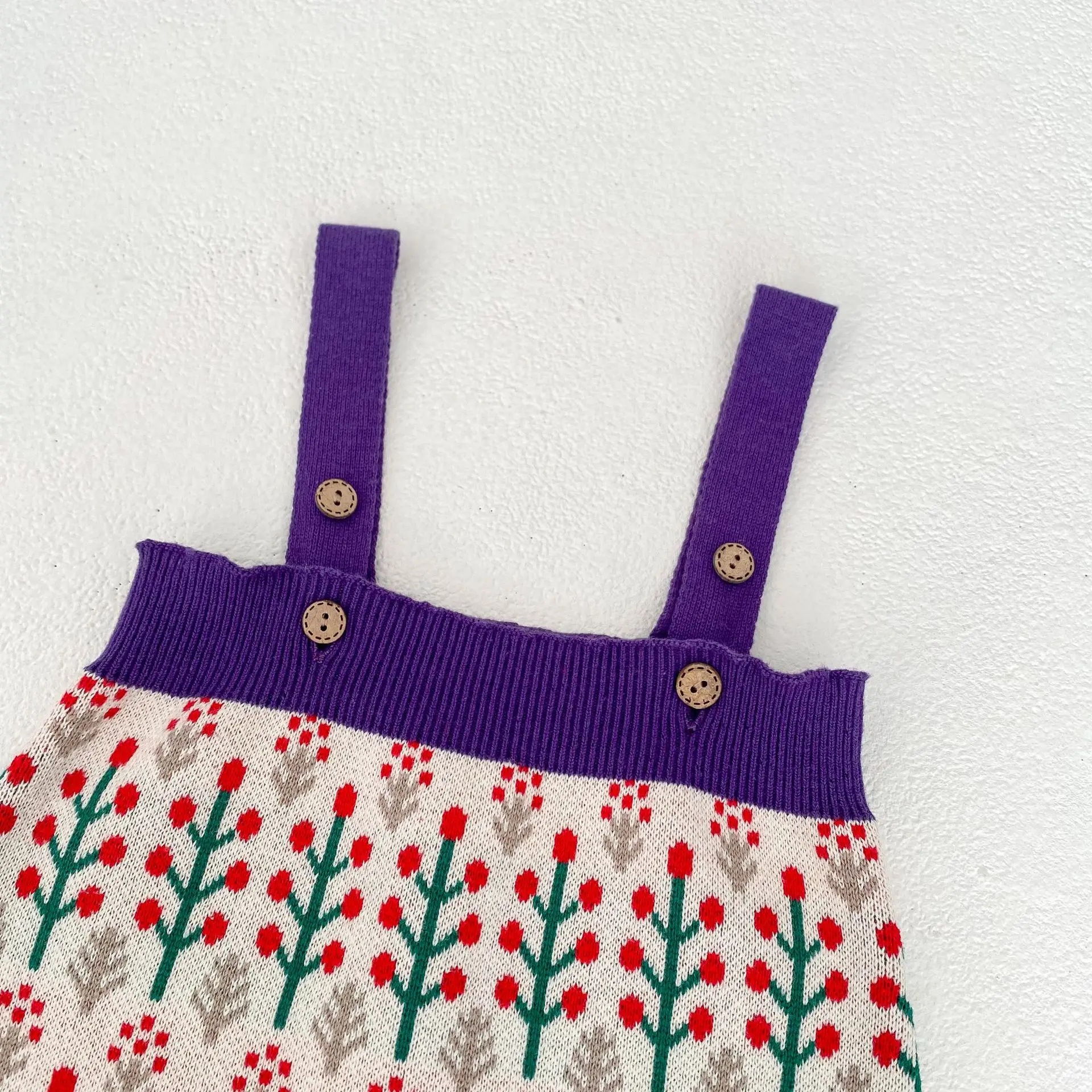 Spring and Autumn New Fashion Versatile Flower Sweater with Hanging Hoodie for Infants and Girls Personalized Trendy Style Red F