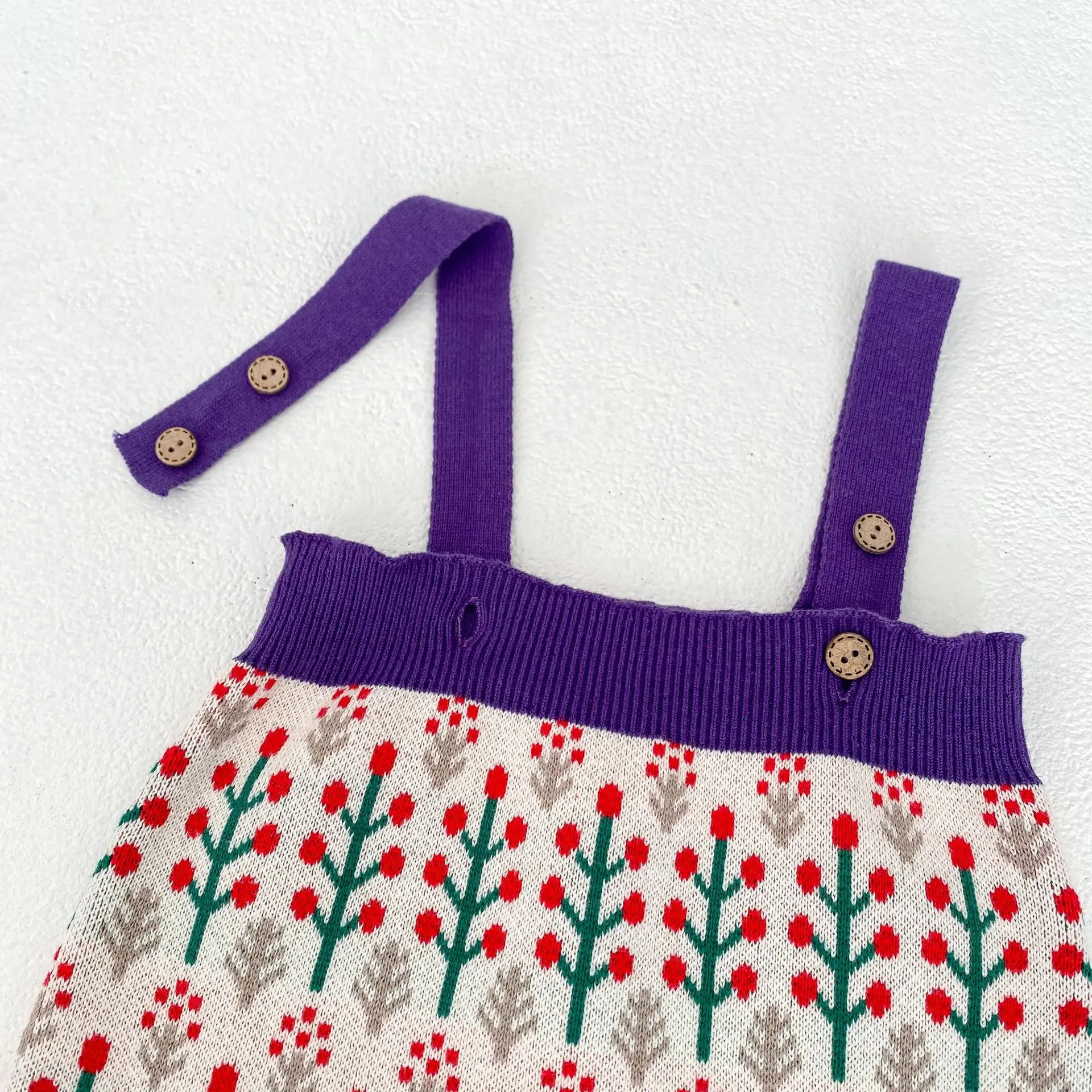 Spring and Autumn New Fashion Versatile Flower Sweater with Hanging Hoodie for Infants and Girls Personalized Trendy Style Red F