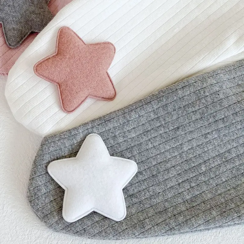 Autumn New Baby Underpants, Cute 3D Star Underpants for 0-3-year-old Babies, Cotton Versatile PP Pantyhose