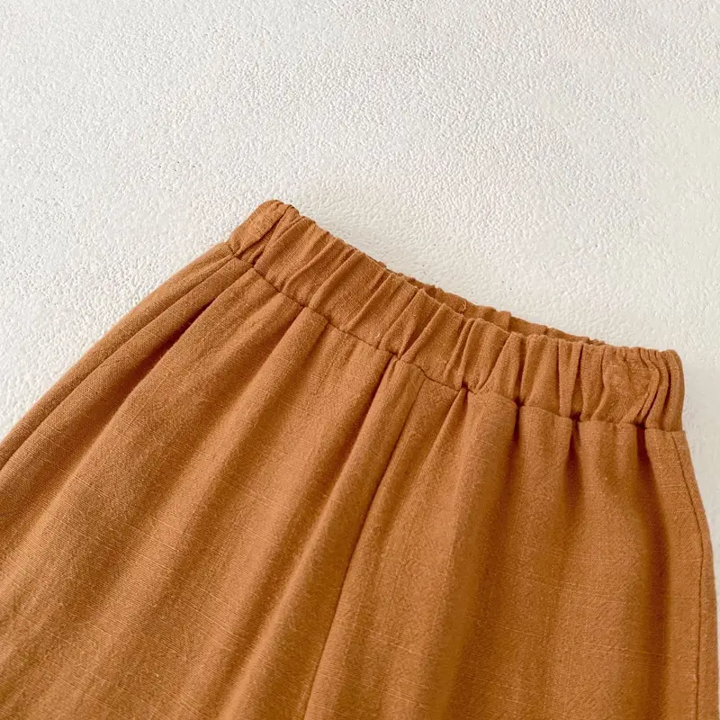 Autumn new baby clothing, 0-3 year old girl baby girl ruffle edge love fashion versatile pants