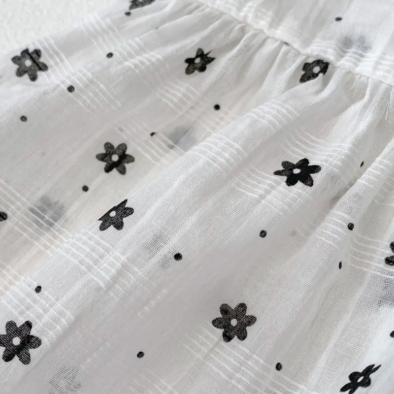 Summer new baby clothes, 0-3 year old girl dot printed fashionable suspender top+bottom pants 2-piece set
