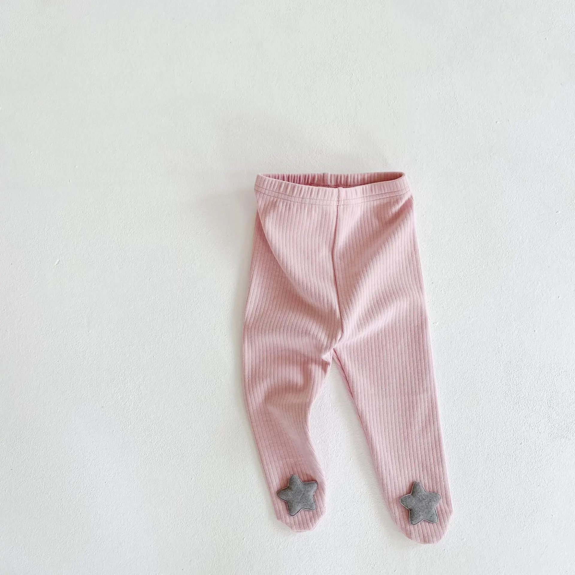 New autumn baby clothing for 0-3 years old, trendy and versatile leggings for baby girls, star leggings
