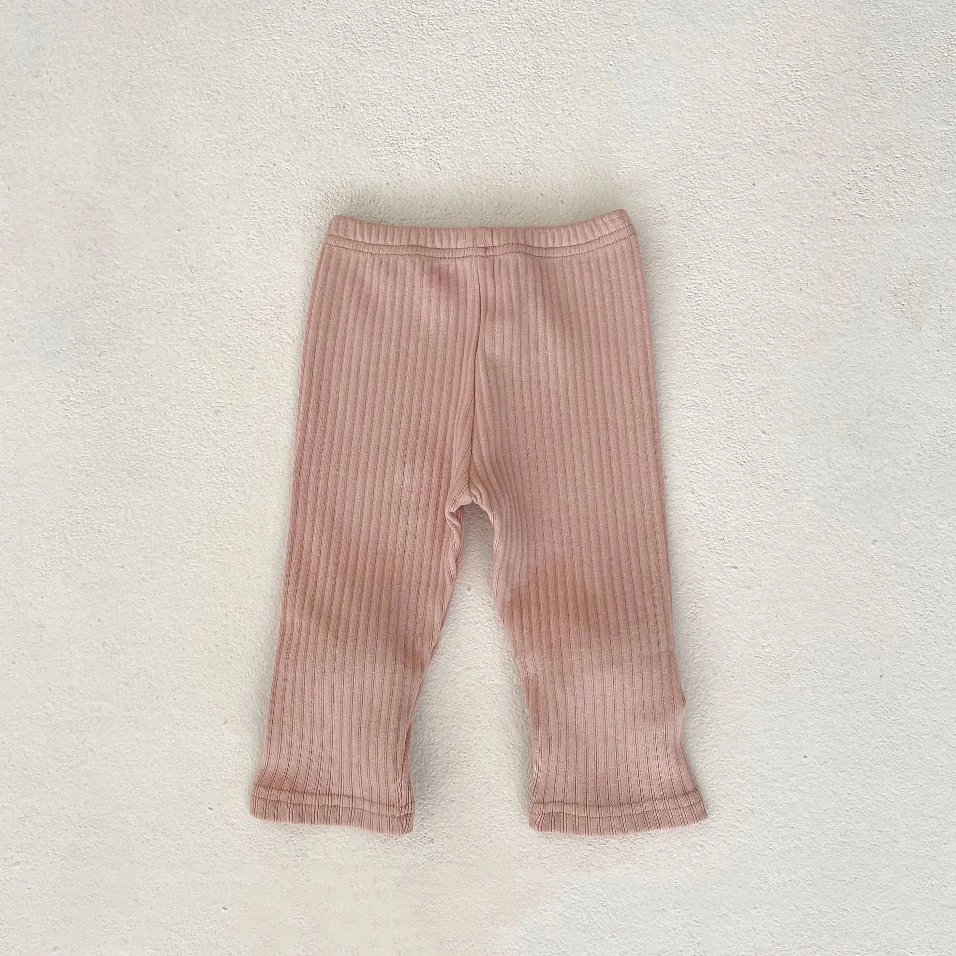 Autumn new 0-3 year old baby clothing, exquisite baby girl cute bear doll, vertical elastic waistband leggings