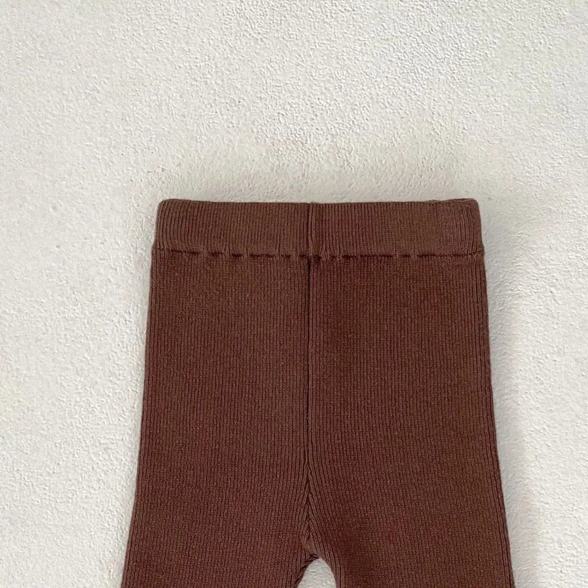 Instagram Spring and Autumn New Fashion Versatile Woolen Knitted Pants for Infants and Girls Fashion Trend Slim Fit Knitted Vers