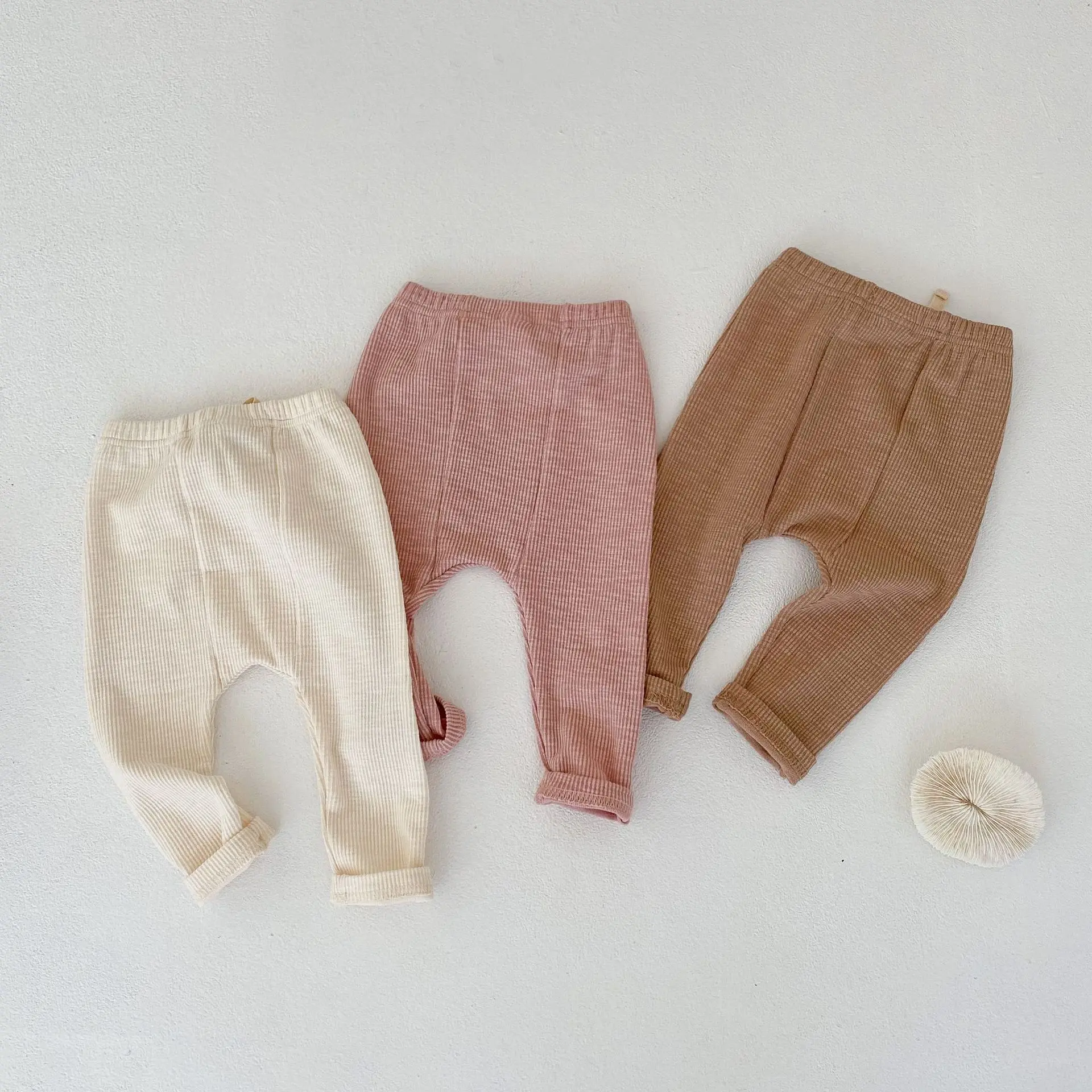 Autumn new 0-3 year old baby clothing, baby boys and girls big PP fashion trend versatile bottom pants