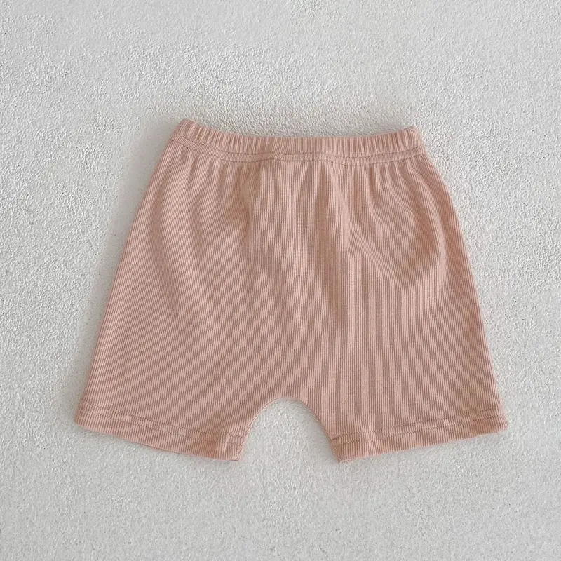 Summer New Baby Underpants, 0-3 Year Old Girl Shorts Big PP Pants Solid Color Versatile Cotton Pants