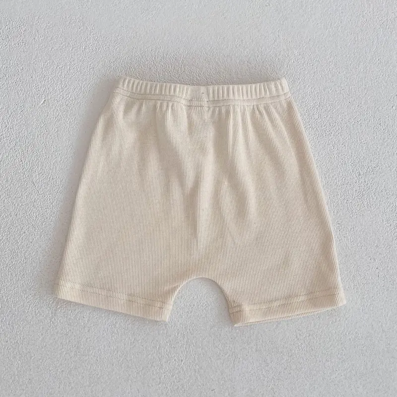 Summer New Baby Underpants, 0-3 Year Old Girl Shorts Big PP Pants Solid Color Versatile Cotton Pants