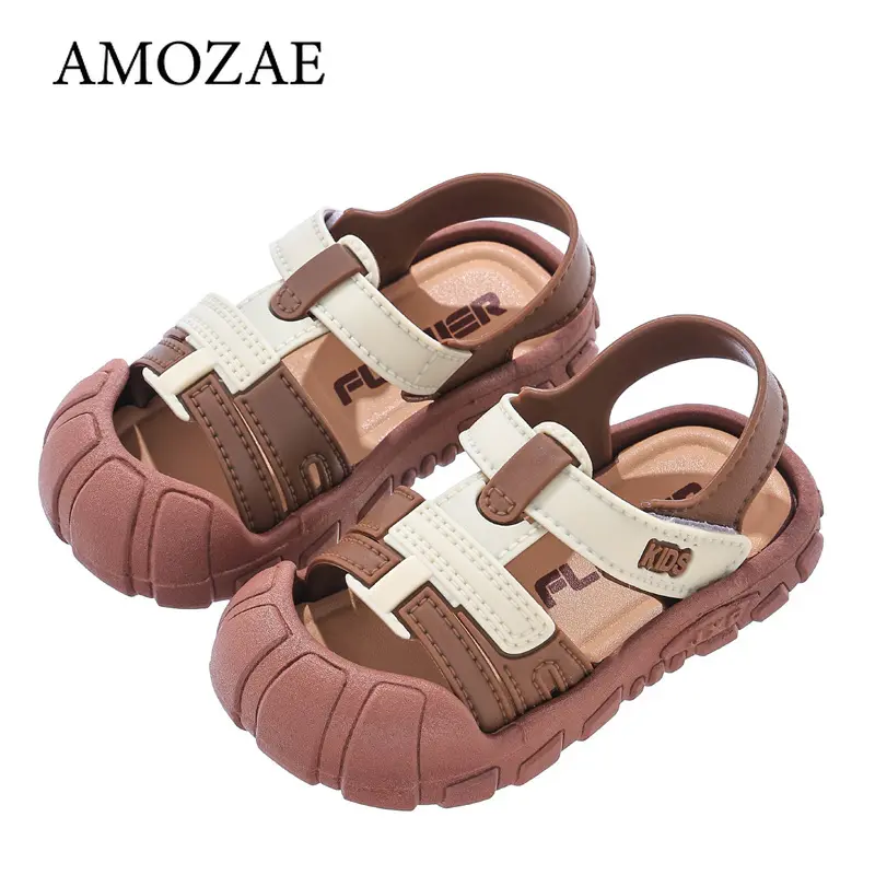 Toddler Boys Girls Beach Sandals Kids Summer Quick Dry Non Slip Soles Soft Slipper Children Indoor Outdoor Pool Water Shoes