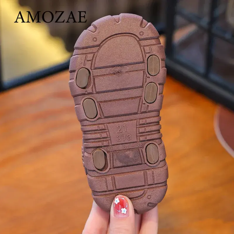 2025 Summer Baby Boys Girls Sandals Children Beach Sandals Cartoon Infant Toddler Shoes Comfortable Soft Sole Kids Student Shoes