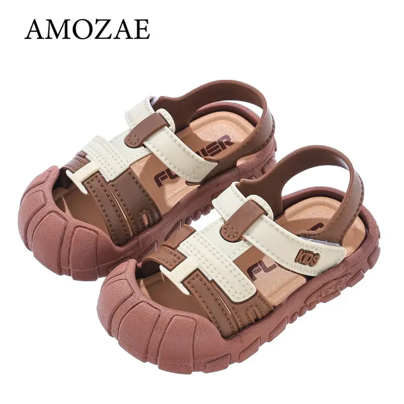 2025 Summer Baby Boys Girls Sandals Children Beach Sandals Cartoon Infant Toddler Shoes Comfortable Soft Sole Kids Student Shoes