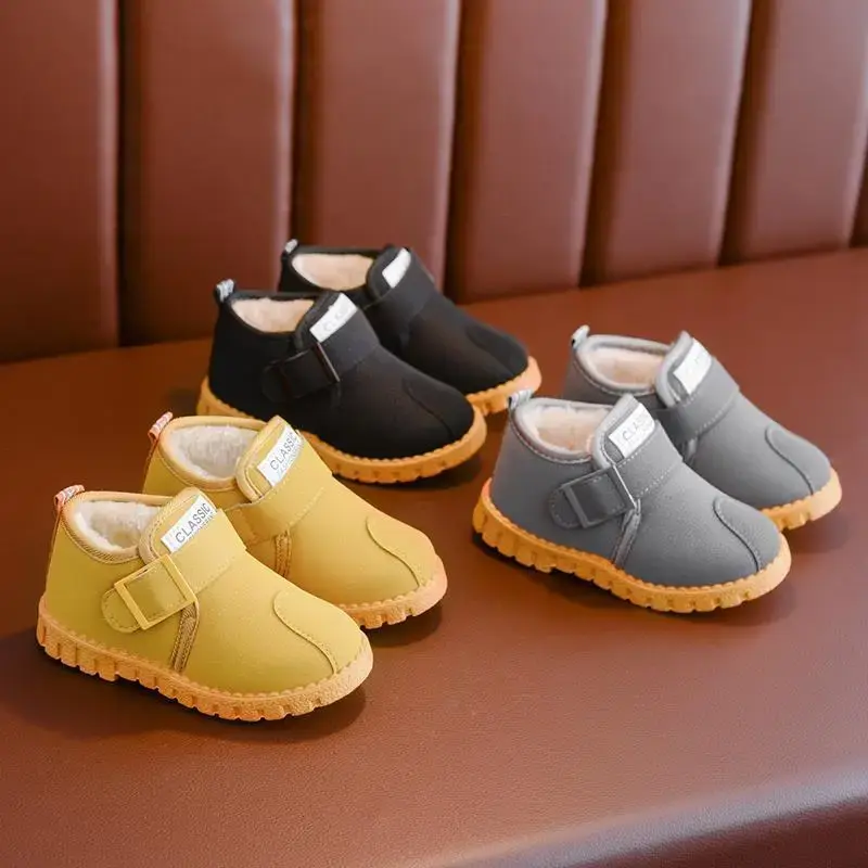 Autumn Winter New Children's Sports Boots Boys' High Top Board Shoes Girls' Little Fashion Children's Basketball Shoes