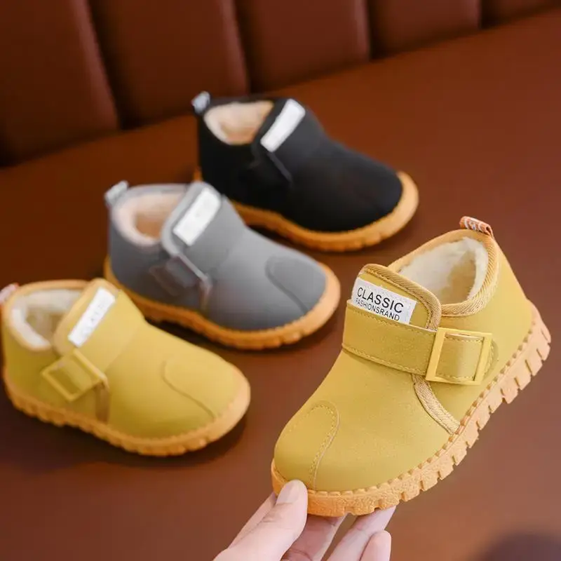 Autumn Winter New Children's Sports Boots Boys' High Top Board Shoes Girls' Little Fashion Children's Basketball Shoes