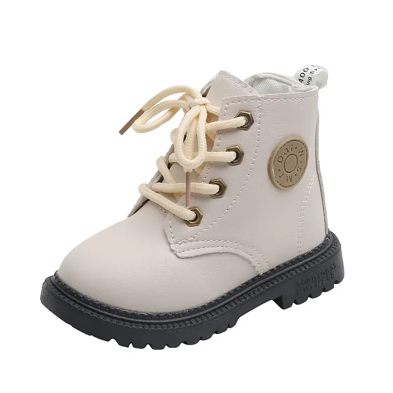 Children's Boots For Boys Girls Fashion Kids Ankle Snow Boots Rubber Outsole Autumn Winter Warm Classic For Toddlers Big Kids