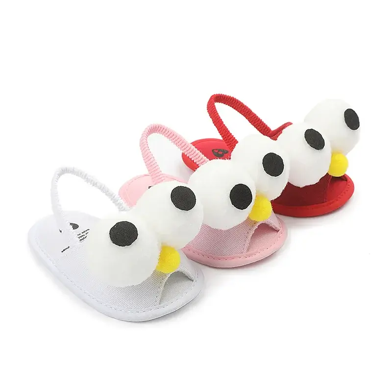 New Newborn Infant Baby Girl Funny Cartoon Animal Kids Shoes Soft Sole Crib Prewalker Toddler Anti-Slip First Walkers