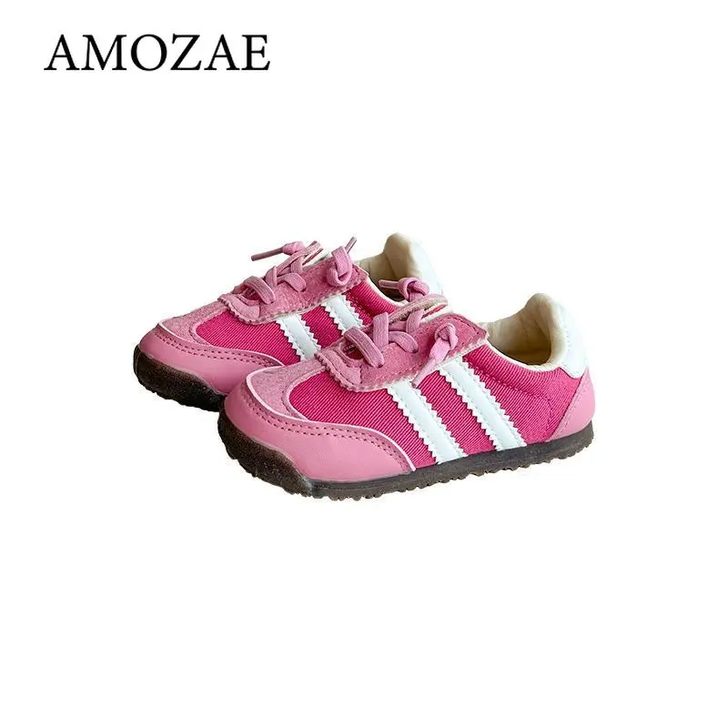 Children's Casual Shoes Girls' Sneakers Fashion Children's Boy Breathable Running Soft Shoes All Seasons