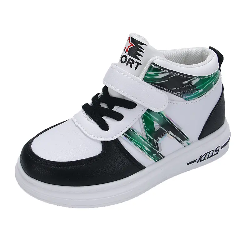 Fashionable Casual Shoes For Children Spring Autumn 2025 New Style Sports Shoes Boys Girls Small Shoes PVC Sole Polyamide