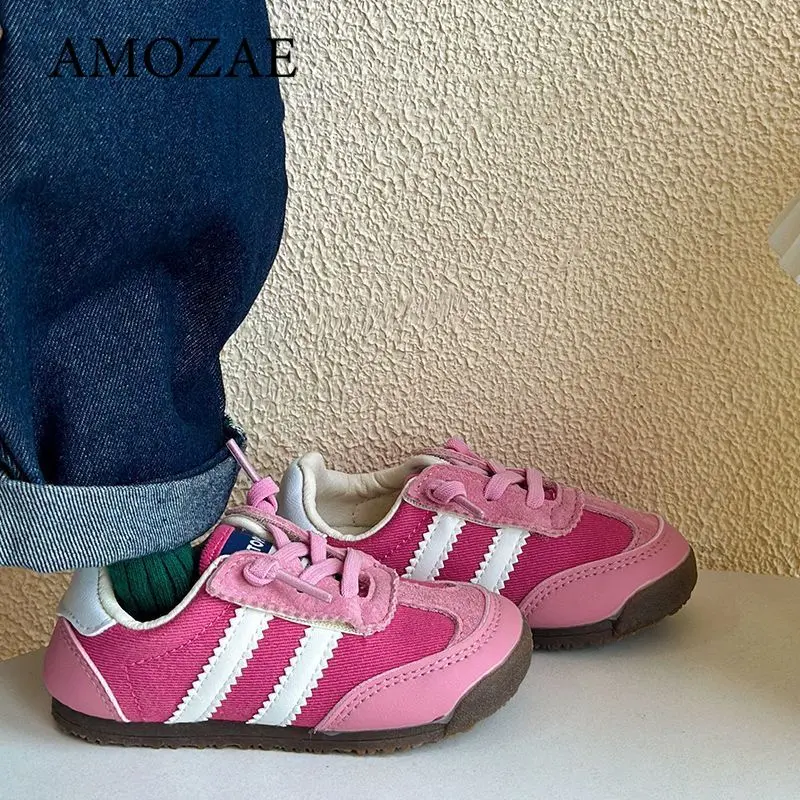 Children's Casual Shoes Girls' Sneakers Fashion Children's Boy Breathable Running Soft Shoes All Seasons