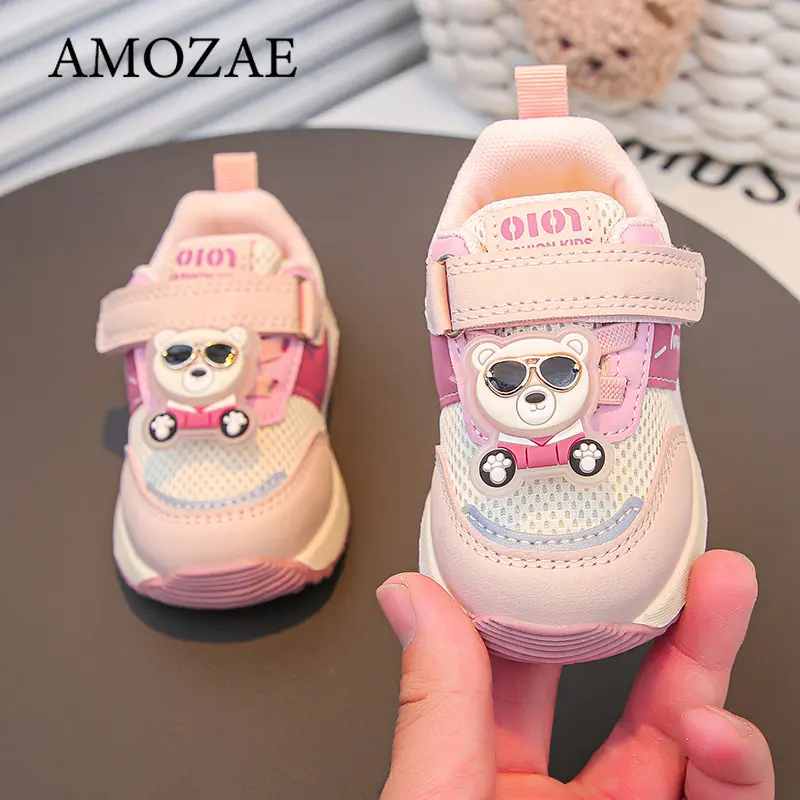 Baby Sport Shoes Children Mesh Fabric Breathable Kid's Sneakers Ergonomics Boy's Girl's Toddler Shoes Fashion Running Shoe