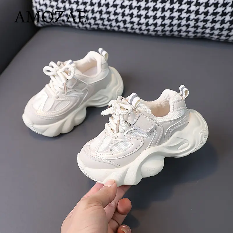 Baby Toddler Shoes For Boys Girls Breathable Mesh Little Kids Casual Sneakers Non-slip Children Sport Shoes