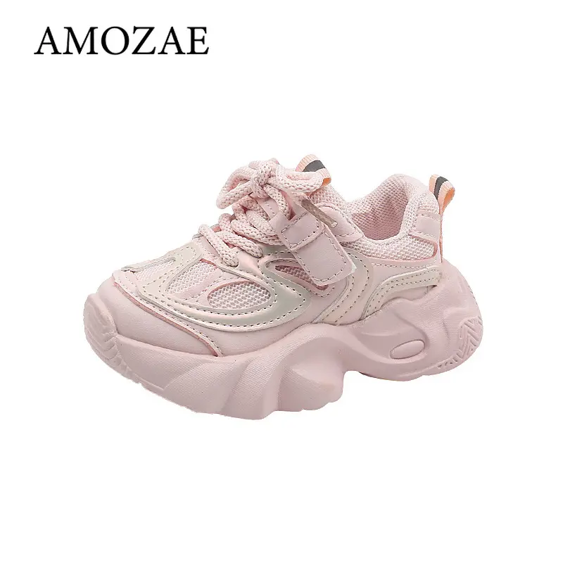 Baby Toddler Shoes For Boys Girls Breathable Mesh Little Kids Casual Sneakers Non-slip Children Sport Shoes