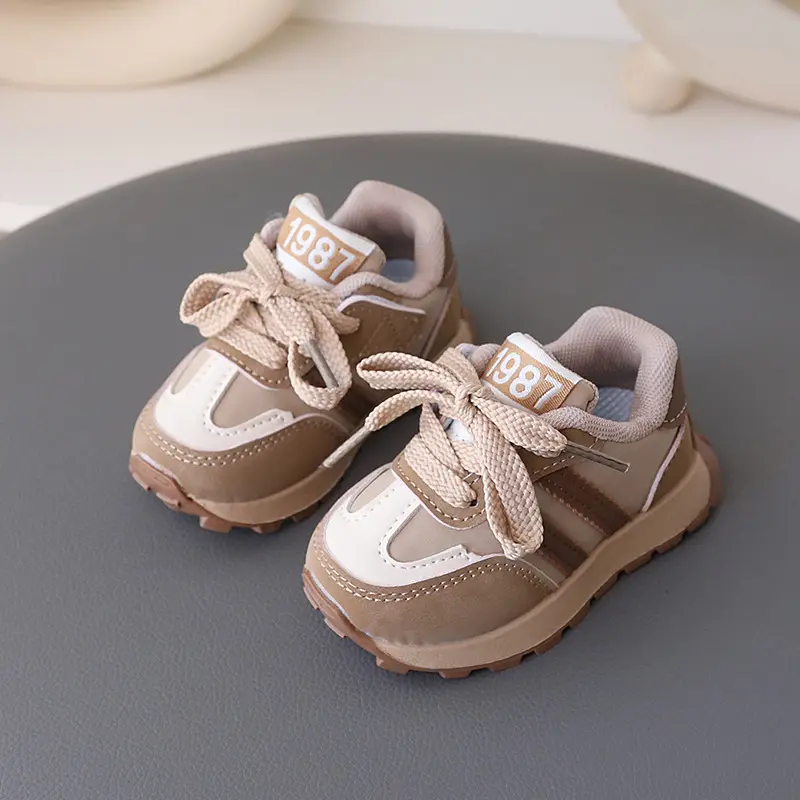 New Lightweight Children's Fashion Sneakers Casual Boys Girls Athletic Shoes Non-Slip Spring Walking Flats Toddler Little Kid