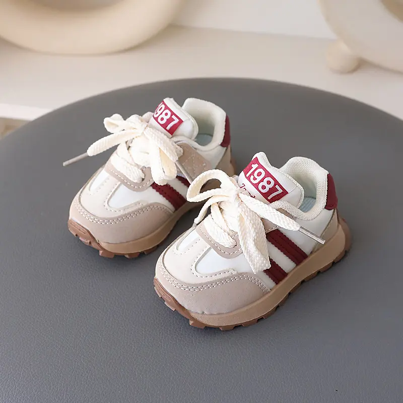 New Lightweight Children's Fashion Sneakers Casual Boys Girls Athletic Shoes Non-Slip Spring Walking Flats Toddler Little Kid