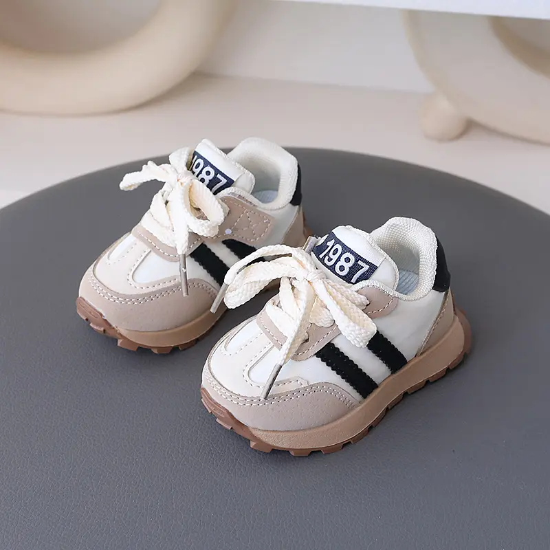 New Lightweight Children's Fashion Sneakers Casual Boys Girls Athletic Shoes Non-Slip Spring Walking Flats Toddler Little Kid