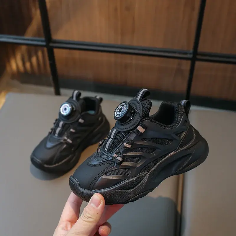Children Sport Shoes Boys Girls Arch Support Comfortable Breathable Mesh Sneakers Soft Soled Running Tennis Trainers Footwear