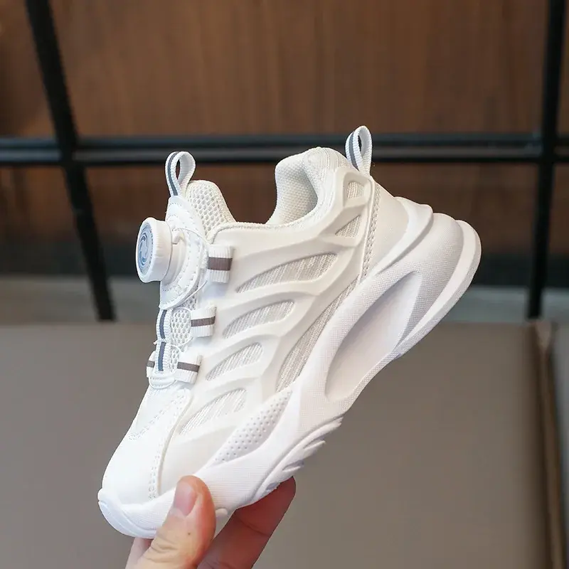 Children Sport Shoes Boys Girls Arch Support Comfortable Breathable Mesh Sneakers Soft Soled Running Tennis Trainers Footwear