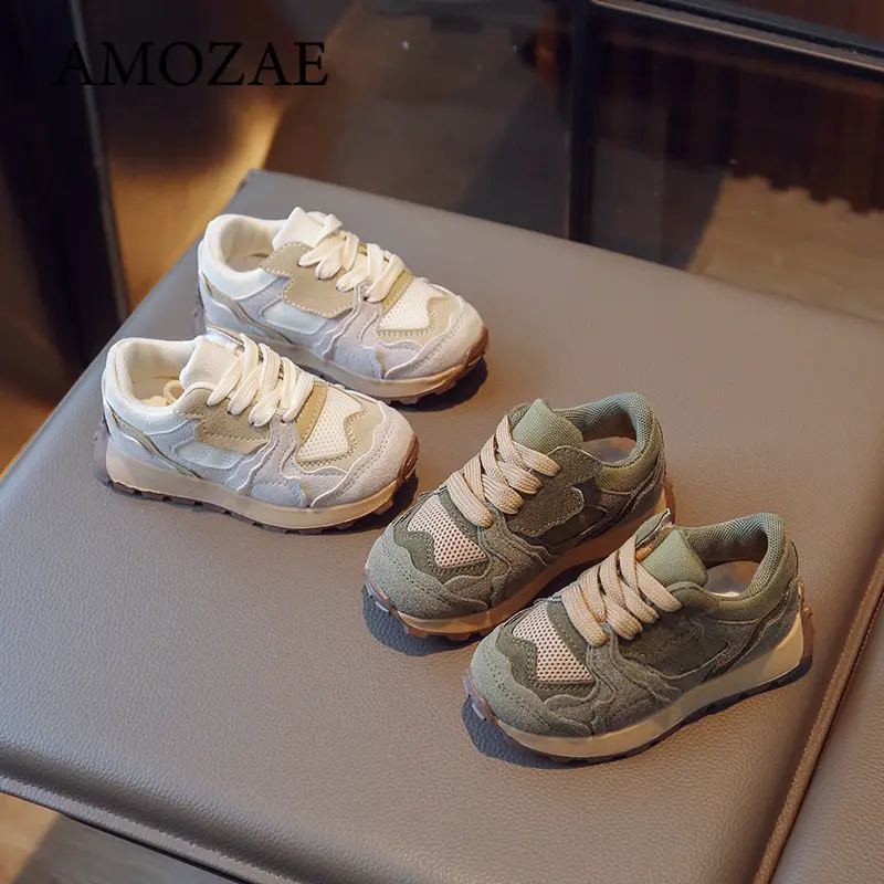 Kids Shoes for Boys Girls Soft Sneakers New 2025 Fashion Sports Running Shoes Children Flat Casual Baby Toddler Outdoor Shoes