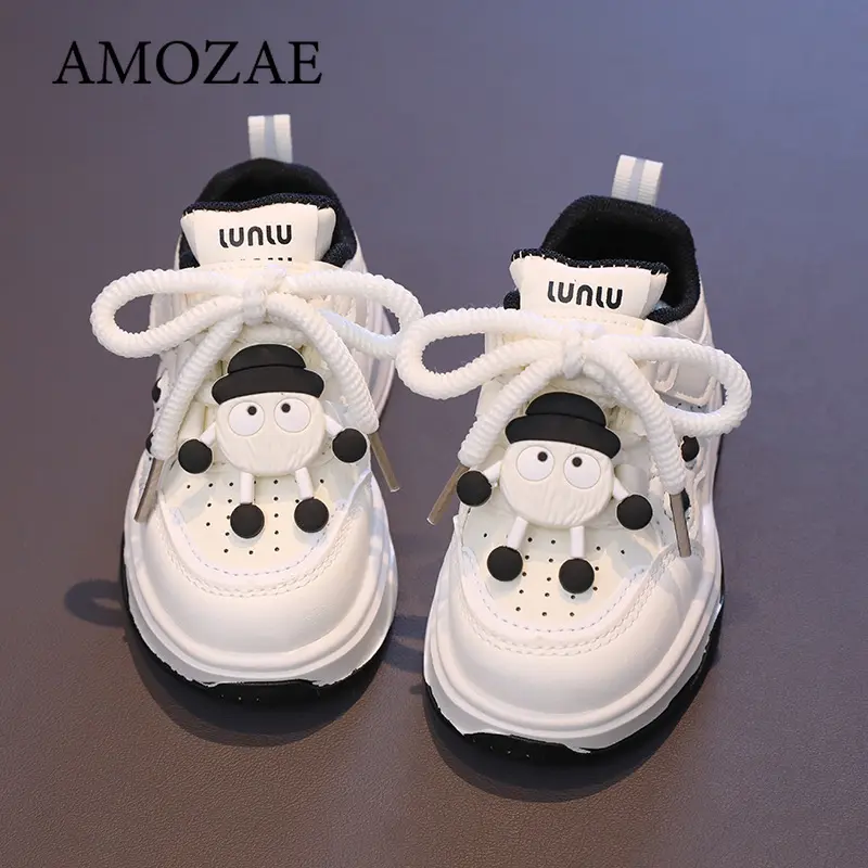 Cute Princess Sport Shoes for Girls Baby Casual Sneakers Children's Footwear Spring Autumn New Style Kids Comfortable Footwear