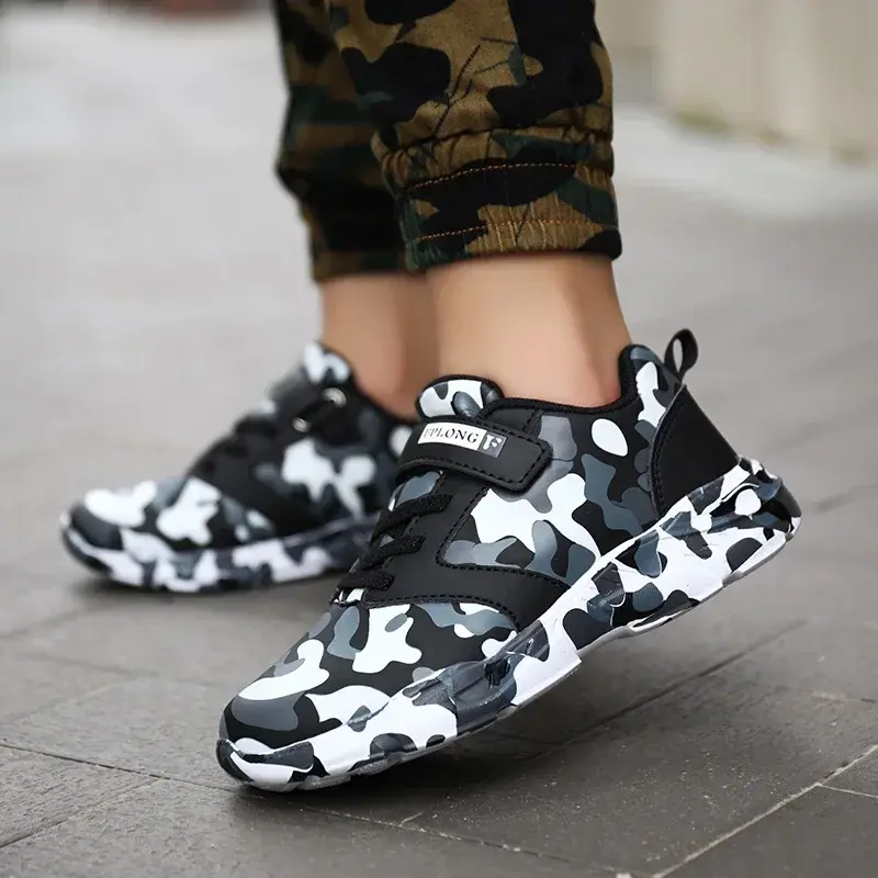 Kids Running Shoes Comfortable Breathable Spring Summer New Style Sport Sneakers Student Casual Footwear