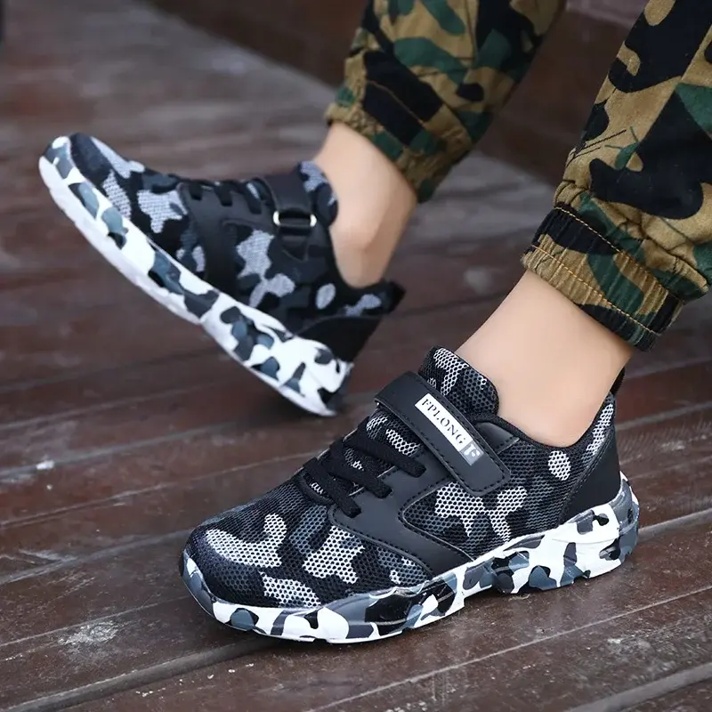 Kids Running Shoes Comfortable Breathable Spring Summer New Style Sport Sneakers Student Casual Footwear