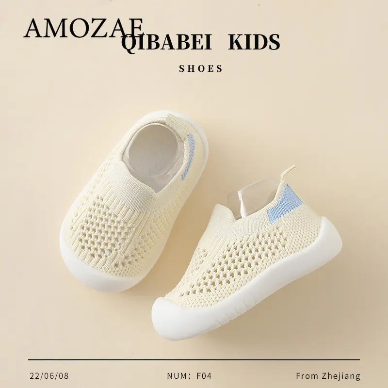 Baby Breathable Shoes Summer Mesh Soft Sole Lightweight Walking Shoes Toddler Boys and Girls Comfortable Leisure Shoes