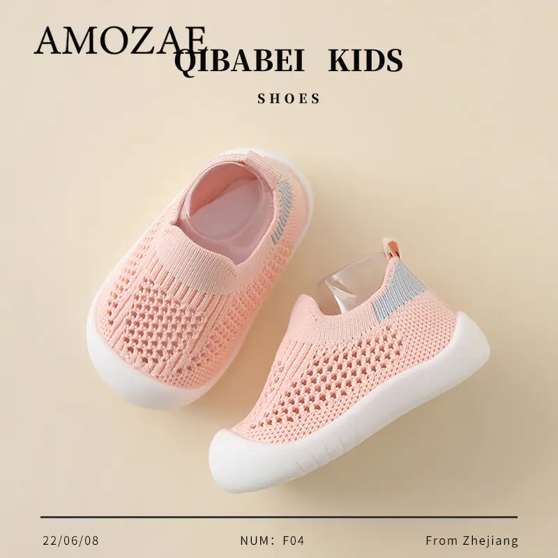 Baby Breathable Shoes Summer Mesh Soft Sole Lightweight Walking Shoes Toddler Boys and Girls Comfortable Leisure Shoes