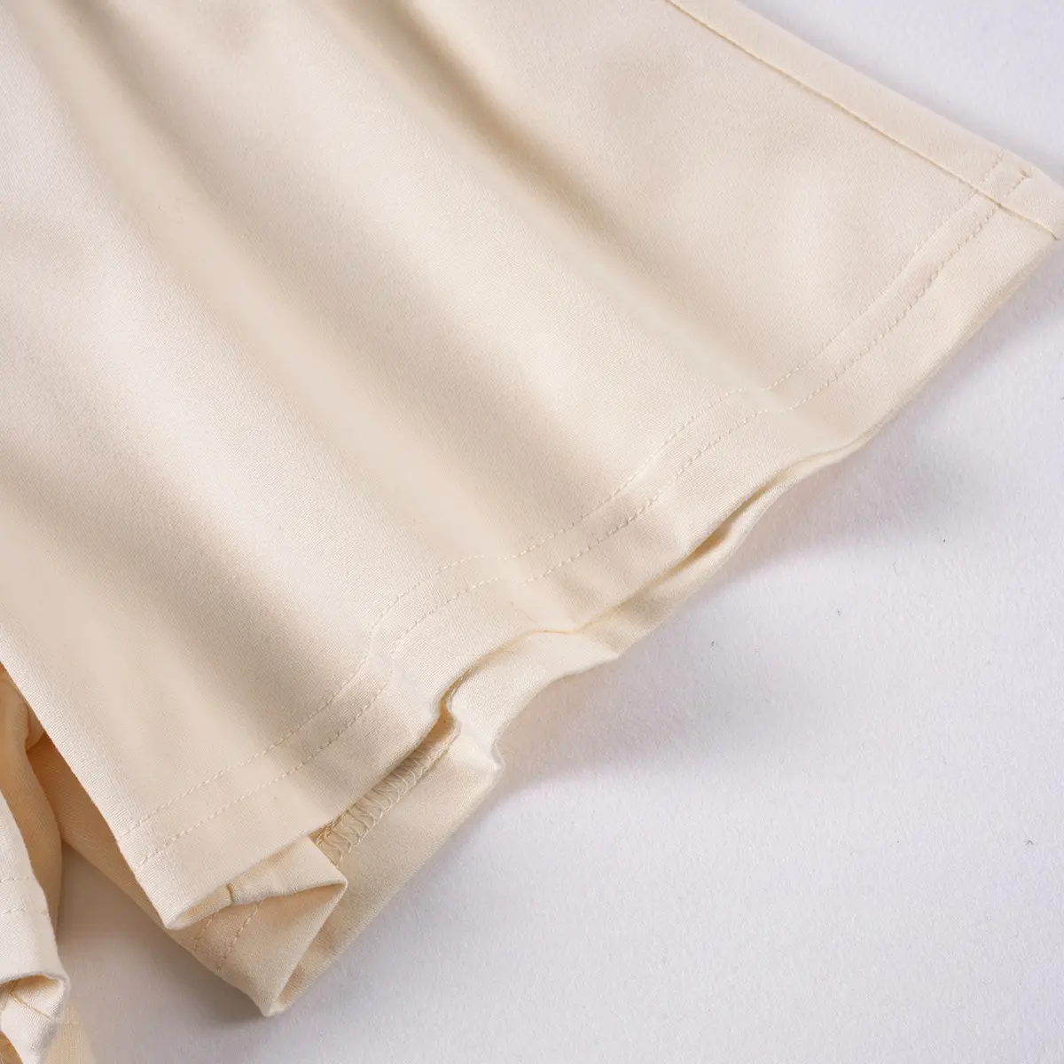 Summer Girls 2PC Set Solid Color Short Sleeve Top Elastic Waist Shorts Casual Korean Fashion Sweet Outfit