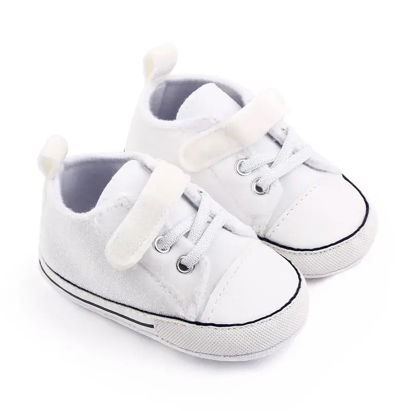 Baby Canvas Classic Sneakers Spring Newborn Sports Baby Boys Girls First Walkers Shoes Infant Toddler Anti-slip Baby Shoes 0-1Y