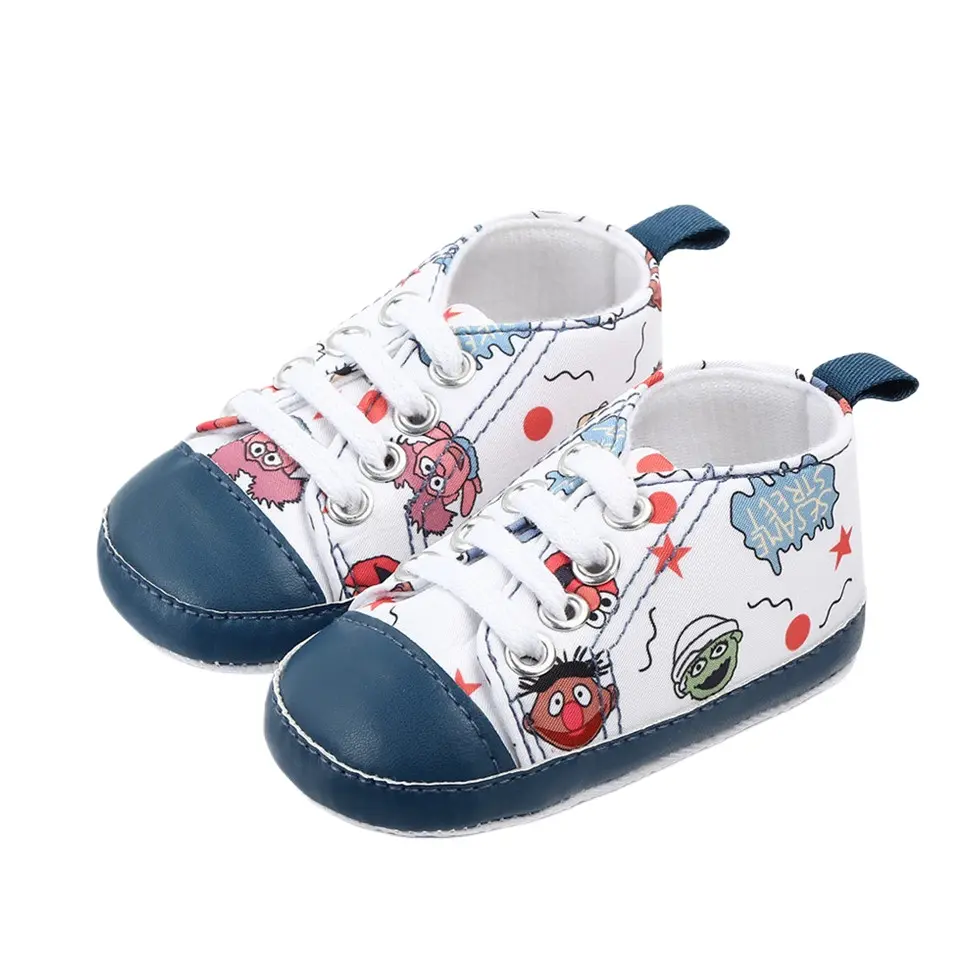 Newborn Baby Shoes Baby Girl Soft Lovely Comfortable Sole Cotton Crib  Casual Sneaker Sport Patchwork Shoes