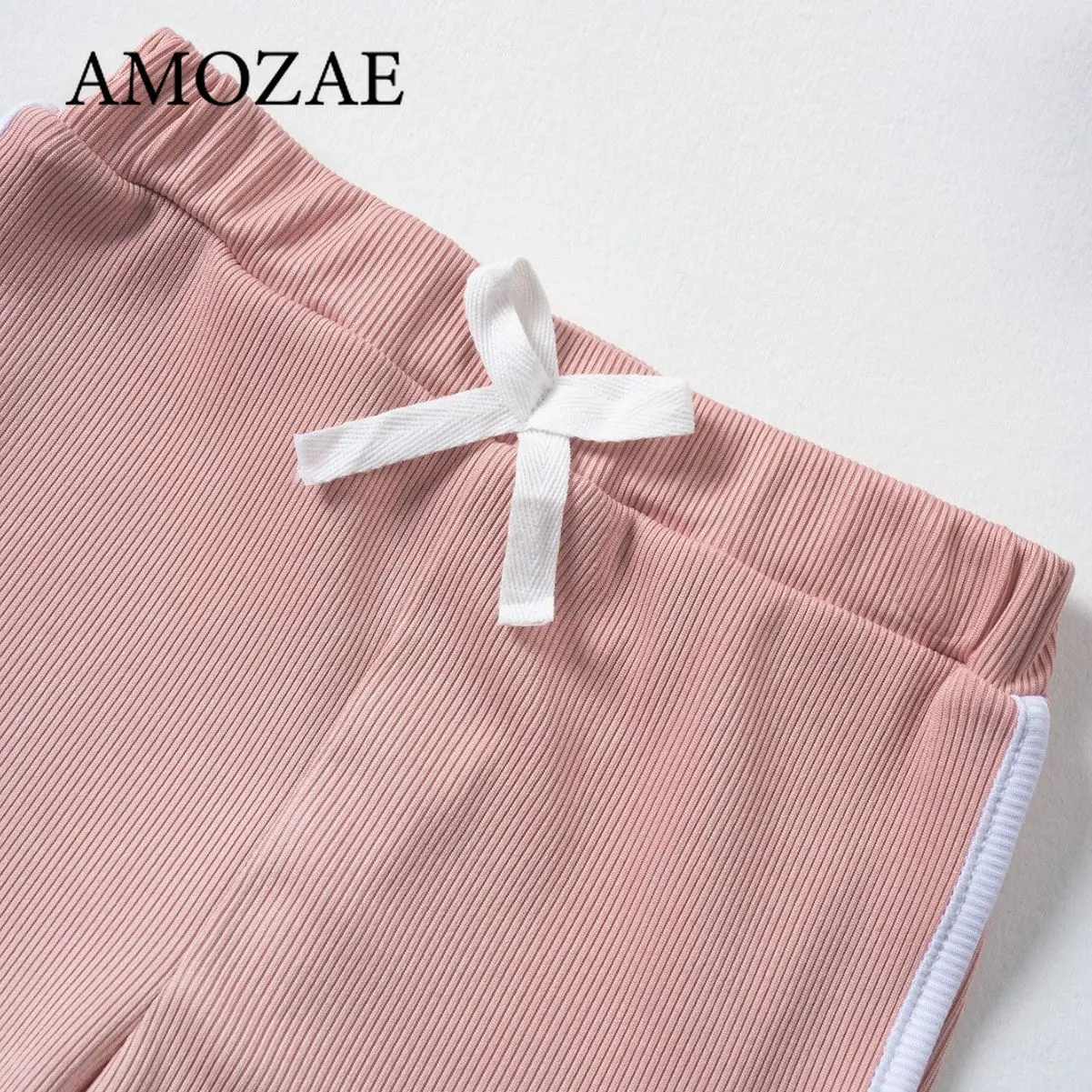 Baby Girls Summer 2pcs Set Casual Sleeveless Tops and Shorts Kids Fashion Outfits Ruffle Costume Cute Fly Sleeve Tshirt