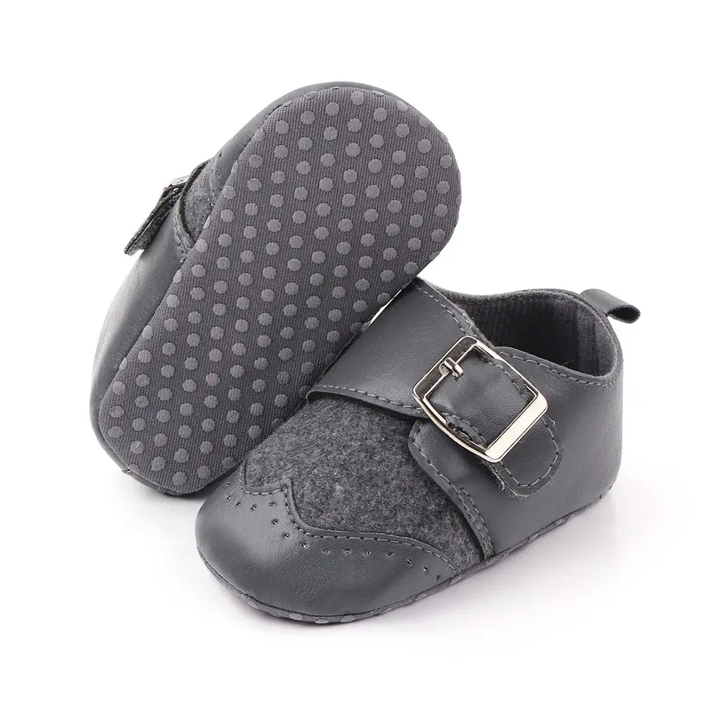 Baby Boy Girl Shoes Boy Small Leather Shoes Toddler Soft Sole Anti-slip First Walkers Infant Newborn Crib Shoes Moccasins