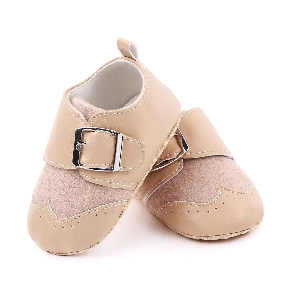 Baby Boy Girl Shoes Boy Small Leather Shoes Toddler Soft Sole Anti-slip First Walkers Infant Newborn Crib Shoes Moccasins