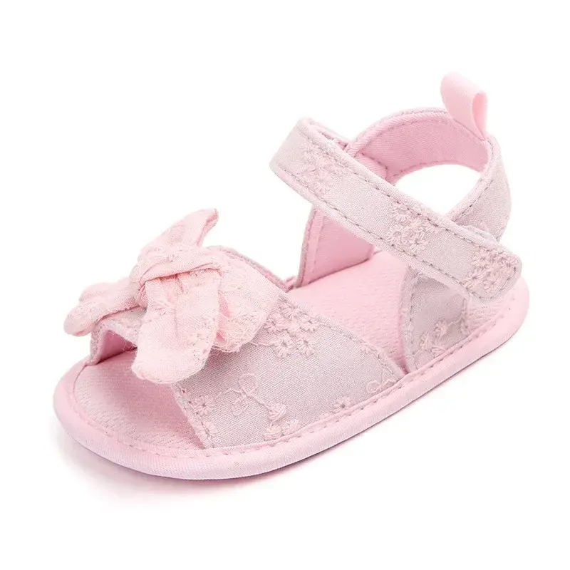 Newborn Baby ToddlerBoy Girl Shoes PU Leather Bow Baby Moccasins Soft Moccs Shoes Bebe Soft Soled Non-slip First Walkers 0-18M